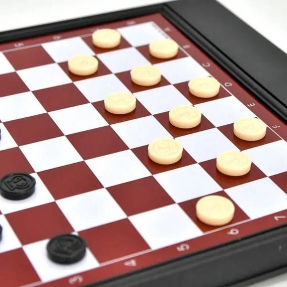 Шахи магнітні 2в1 (шашки та шахи) Chess Set 3608