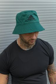 Панама бавовняна базова Adidas зелена (1599372866)