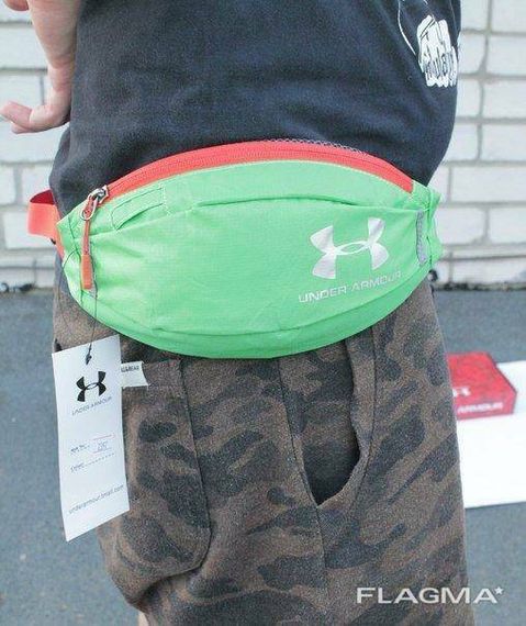 Поясная сумка Under Armour (зеленая) сумка на пояс | Зображення 2