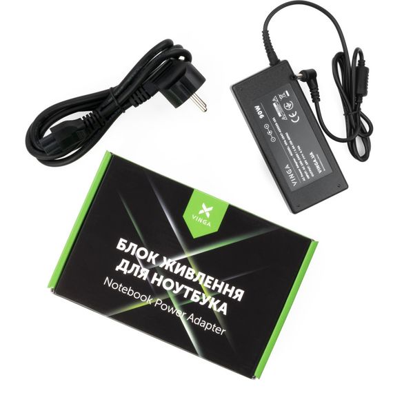 Блок живлення до ноутбуку Vinga ASUS 90W 19V 4.74A 5.5*2.5 (VPA-1947-AS5525-101) | Зображення 3