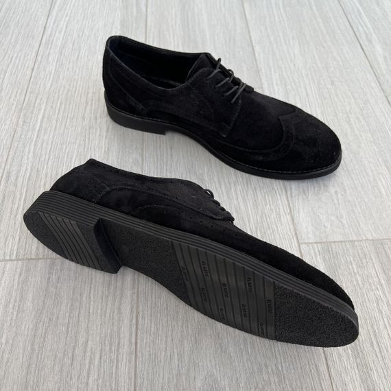 Замшеві чоловічі туфлі 40 розмір | Зображення 5