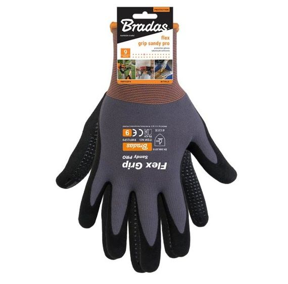 Рукавички захисні Bradas FLEX GRIP SANDY PRO нітрил розмір 11 RWFGSP11 | Зображення 2