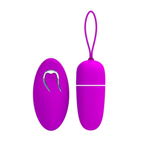 Віброяйце - Pretty Love Bradley Vibrating Egg Purple Sex Aura | Зображення 1