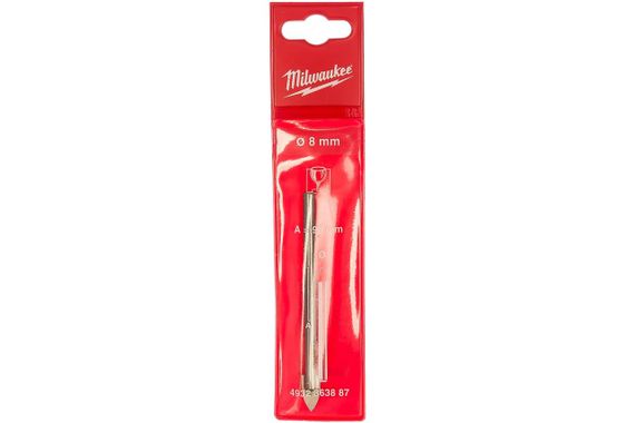 Свердло по склу і плитці 8.0х95 мм Milwaukee 4932363887