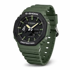 Чоловічий годинник Casio GA-2110SU-3A спортивні