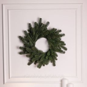 Искусственный рождественский венок Зеленый Праздничный 60 см TD-VINGR