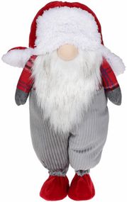 М'яка іграшка «Гномик Red&Grey» 24х15х43см