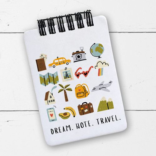 Блокнот на пружині A7 Dream. Note. Travel (BL7_20J017)