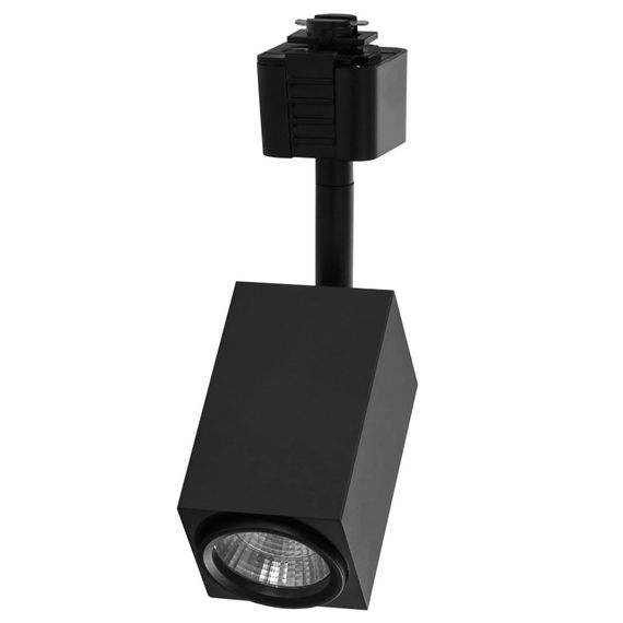 Светильник трековый поворотный LED KW-204/7W NW BK | Зображення 1