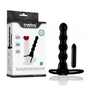 Анальна насадка Double Prober Vibrating Sex Aura