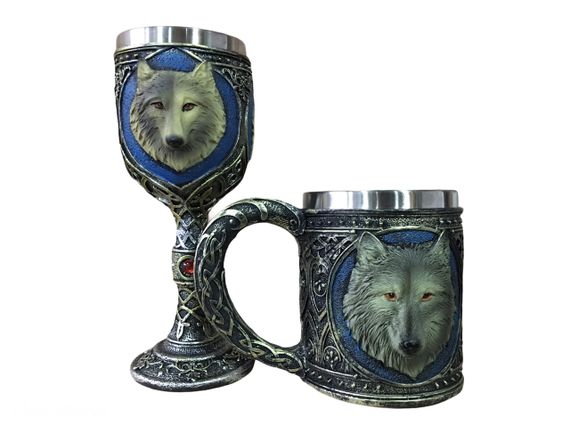 Подарунковий набір Чашка Келих 3 Вовк Подарунок | Зображення 4