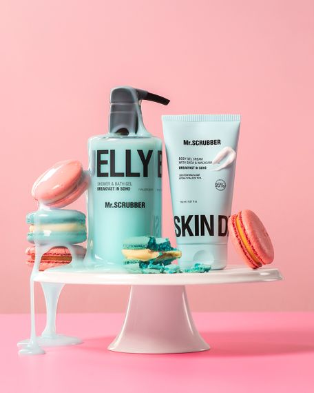 Зволожувальний крем-гель для тіла Mr. Scrubber Skin Delights Breakfast in Soho (150 ml) | Зображення 1