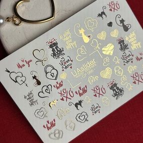 Фольгированый слайдер UAslider CF 086 на водяной основе (7x10см)