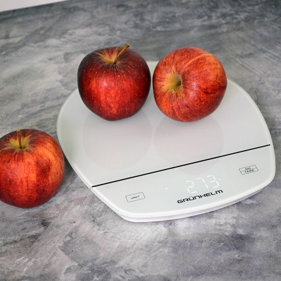 Ваги кухонні KES-015LW LED дисплей 5 кг GRUNHELM | Зображення 3