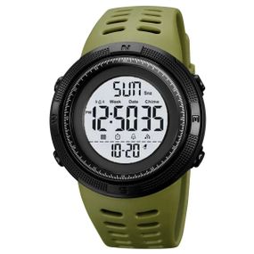 Годинник наручний чоловічий SKMEI 2070AGWT ARMY GREEN, протиударний. Колір: зелений