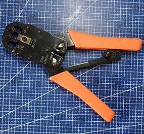 Клещи обжимные HT-200R (8P8C/RJ-45. 6P6C/RJ-12. 6P4C/PJ-11 10P10C 6P6C. 4P4C. 4P2C) Ny95502867