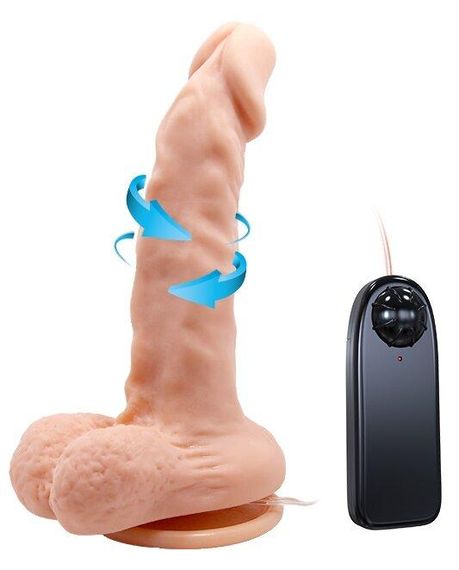 Фаллоимитатор на присоске с функцией ротации BARBARA 6,7'' Max MULTI-SPEED Rotation, BW-008018BR sexstyle | Зображення 2
