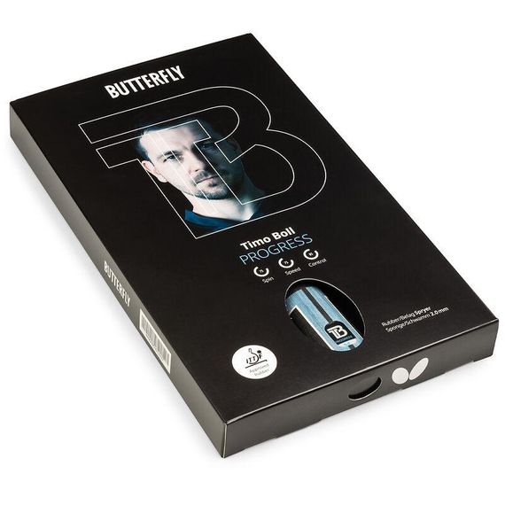 Ракетка для настільного тенісу Butterfly Timo Boll Progress, 180 г, просунутий, середній рівень | Зображення 4