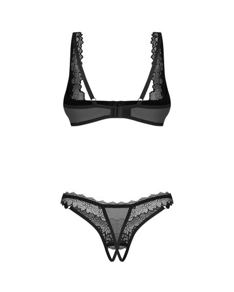 Комплект Obsessive Deina More 2-pcs crotchless set L/XL Sex Aura | Зображення 4