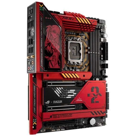 Материнcька плата ASUS ROG MAXIMUS Z790 HERO EVA-02 s1700 Z790 4xDDR5 M.2 HDMI USB Type-C Wi-Fi BT ATX (90MB1FL0-M0EAY0) | Зображення 5