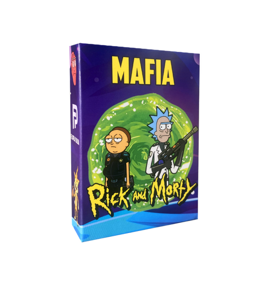 Настольная игра Mafia Rick and Morty (Мафия Рик и Морти)