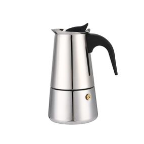 Гейзерна кавоварка GU-1003-4 Vico 4 чашки 200 мл. (сталь) GUSTO
