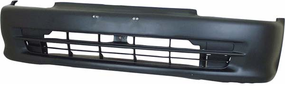 Передний бампер Honda Civic 92-95 Седан (EG/EH) (черный) (FPS) 71101SR4000