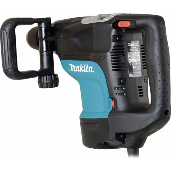 Перфоратор мережевий Makita HR4501C (1350 Вт, 10.1 Дж, SDS-MAX) | Зображення 7