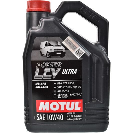 Моторна олива Motul POWER LCV ULTRA 10W-40 5л.