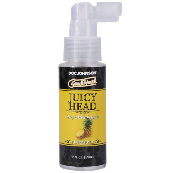Зволожувальний спрей оральний Doc Johnson GoodHead – Juicy Head Dry Mouth Spray – Pineapple 59мл sexstyle