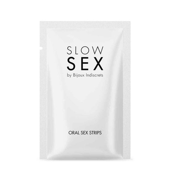 Смужки для орального сексу Bijoux Indiscrets Slow Sex Oral sex strips Sex Aura | Зображення 1