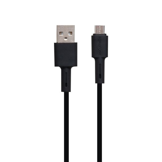 Кабель для смартфона. USB Borofone BX31 Silicone Micro