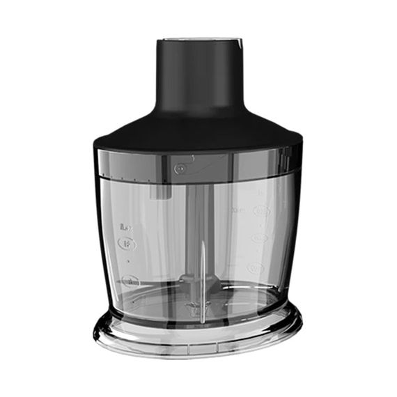 Блендер AIWA Kenkiri 1500 PLUS ручний 1500Вт/ 40 швидк./ TURBO/ чаша для змішування 800мл/ чорний | Зображення 1