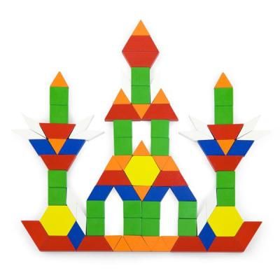 Конструктор Viga Toys Набір будівельних блоків (50065) | Зображення 1