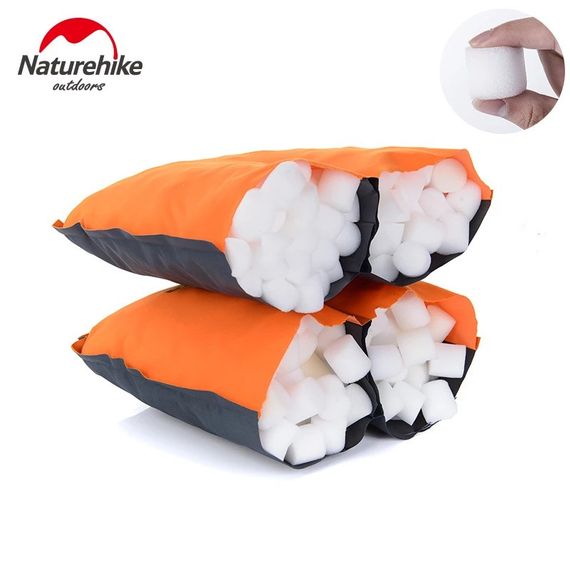 Подушка самонадувна Naturehike Sponge automatic NH17A001-L, світло блакитна | Зображення 3