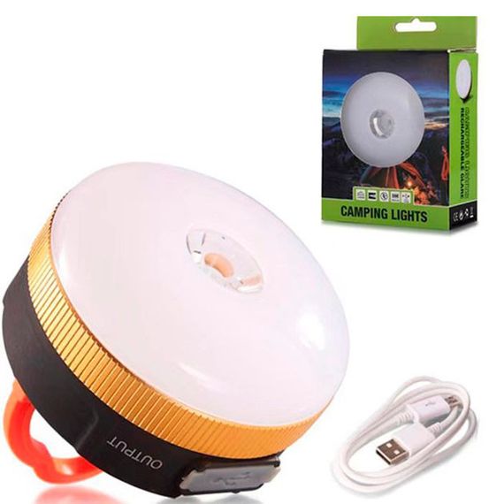 Светодиодный кемпинговый фонарь YD-7-7SMD с функцией Power Bank белый красный свет OS-67 | Зображення 5