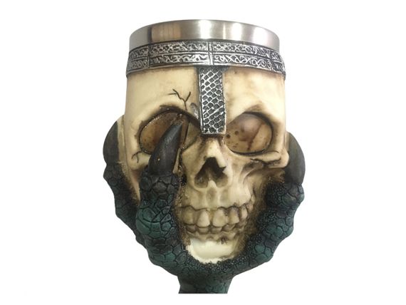 Келих для Вина Кухоль Чашка Череп із Лапою Гра Престолів Game Of Thrones Кубок Готика Подарунок | Зображення 7