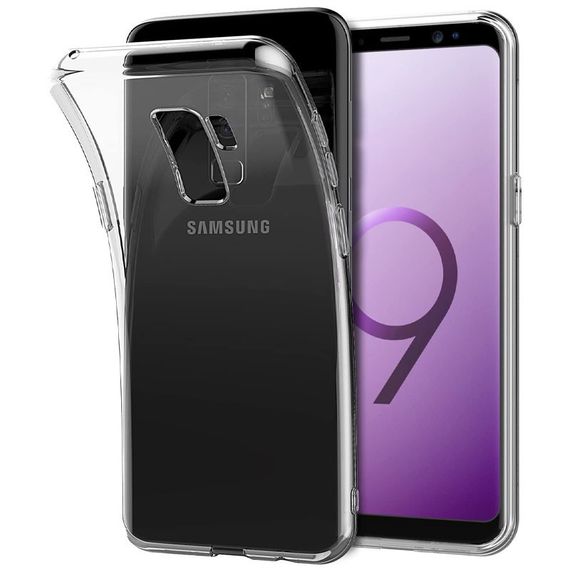 TPU чехол Epic Transparent 1,5mm для Samsung Galaxy S9+ Бесцветный (прозрачный)