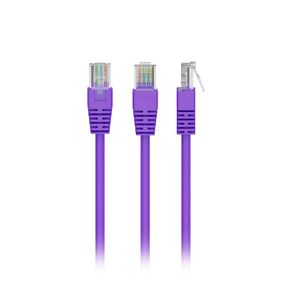 Патч корд Cablexpert PP12-2M/V, UTP, категорія. 5E, литий,  50u" штекер із фіксатором, 2 м, фіолетовий