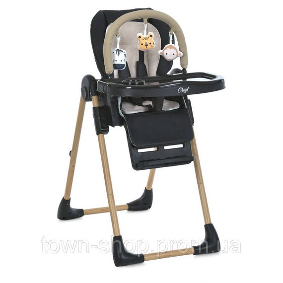 Детский стульчик для кормления CRAFT ME 1115-W Black