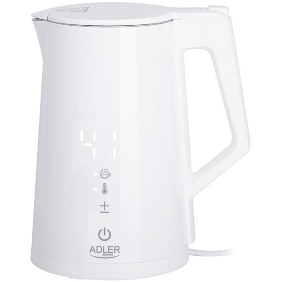 Електрочайник Adler AD 1345 white 1850-2200Вт/ 1.7л/ STRIX/ встановлення температури/ | Зображення 3