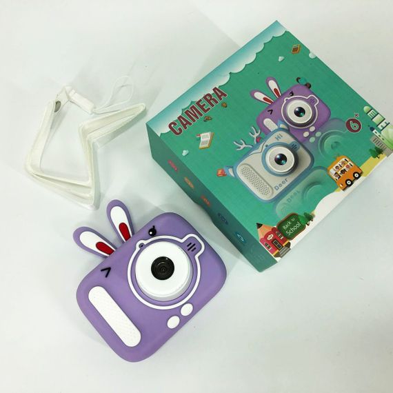 Дитячий цифровий фотоапарат X900 Rabbit Колір: фіолетовий | Зображення 9