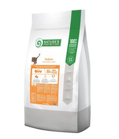 Корм Nature's Protection Indoor сухой для взрослых кошек живущих в помещении 18 кг