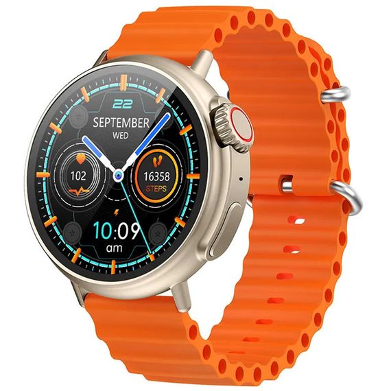 Смарт-годинник Hoco Smart Watch Y18 Smart sports watch (call version) Gold | Зображення 1
