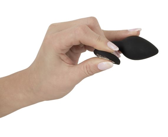 Анальна пробка із кристалом у формі серця sexstyle | Зображення 6