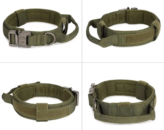 Тактичний нашийник Primo DOG для собак, розмір XL (53-63см) - Army Green | Зображення 2