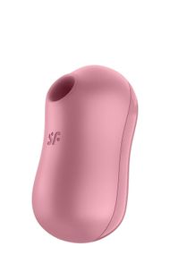 Вакуумний стимулятор із вібрацією Satisfyer Cotton Candy, Рожевий