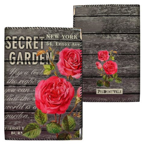 Обложка на паспорт Secret Garden (PD_14S106_BL)