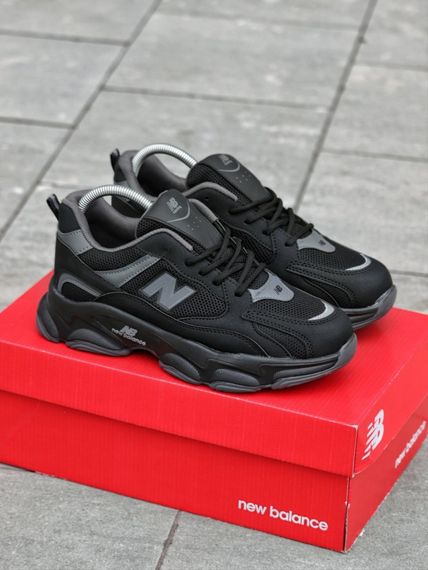 Кросівки New Balance замш/шкіра/3D сітка колір чорний | Зображення 6