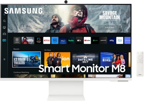Samsung Монітор 32' 4K Smart Monitor LS32CM801UIXUA (LS32CM801UIXUA) | Зображення 1